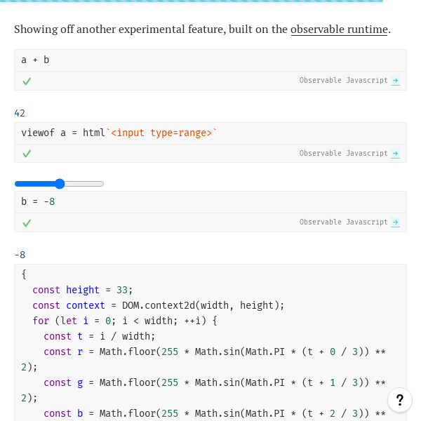 👋 Observable Javascript - Nextjournal